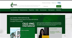 Desktop Screenshot of cilg-international.org