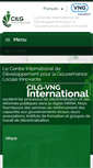 Mobile Screenshot of cilg-international.org